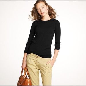 JCrew black Tippi sweater